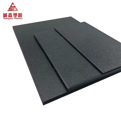 黒の ABS プラスチック シート 1 8